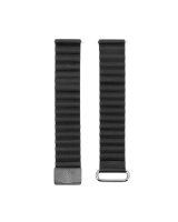  Connect 20mm Cortical back buckle magnetic suction Watch Straps (130mm M/L) Black 