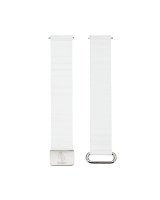  Connect 20mm Cortical back buckle magnetic suction Watch Straps (130mm M/L) White 