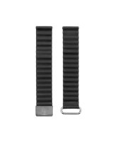  Connect 22mm Cortical back buckle magnetic suction Watch Straps (130mm M/L) Black 