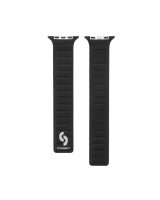  Connect Watch 38/40/41mm Fine woven twill magnetic chain Watch Straps Black 