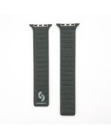  Connect Watch 38/40/41mm Fine woven twill magnetic chain Watch Straps Green 