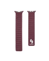  Connect Watch 38/40/41mm Fine woven twill magnetic chain Watch Straps Plum 