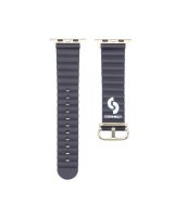  Connect Watch 38/40/41mm Marine leather Watch Strap Navy Blue 