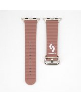  Connect Watch 42/44/45mm Marine leather Watch Strap Smoky Purple 