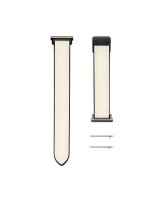  Connect 20mm Silicone Leather Watch Straps with Magnetic White 