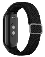  iLike Mi Band 8 wristband bracelet Braided fabric strap Black 