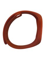  iLike Silicone Strap Mi Band 5 / 6 / 7 (18x250mm) Red 