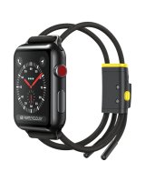  Baseus Let's Go Adjustable Sport Band for Apple Watch 38 / 40 / 41mm Black Yellow 