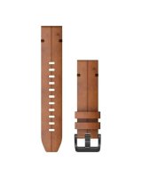  Garmin Garmin Ersatzarmband QuickFit 22mm Leder Braun/Schiefergrau 
