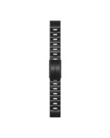  Garmin QuickFit 22 Watch Bands Vented titanium bracelet, Carbon grey DLC coating 