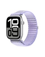  Dux Ducis Apple Watch 38/40/41/42MM YE Nylon Braided Loop Wrist Strap Purple 