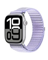  Dux Ducis Apple Watch 42/44/45/46/49MM YE Nylon Braided Loop Wrist Strap Purple 