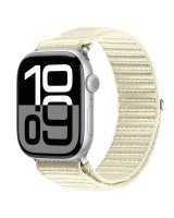  Dux Ducis Apple Watch 42/44/45/46/49MM YE Nylon Braided Loop Wrist Strap Starlight 