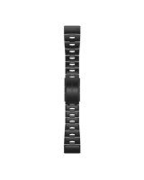  Garmin QuickFit 26 Watch Bands Vented titanium bracelet, carbon grey DLC coating 