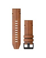  Garmin QuickFit 26 Watch Bands Chestnut leather 