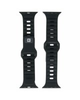  Evelatus Watch 42/44/45 Sport Silicone Loop Black 