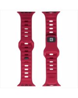  Evelatus Watch 38/40/41 Sport Silicone Loop Dark Red 
