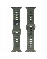  Evelatus Watch 38/40/41 Sport Silicone Loop Dark greenish Dark Green 