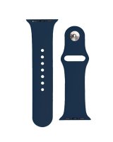  Hurtel Silicone Strap APS for Apple Watch 42/44/45mm Strap Watch Bracelet - Dark Blue 