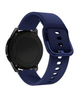  Hurtel Silicone Strap TYS band for Samsung Galaxy Watch 40 / 41 / 42 / 43 / 44 mm - dark blue 