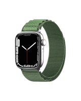  Hurtel Strap with Alpine steel buckle for Apple Watch 42/44/45/49 mm - green 