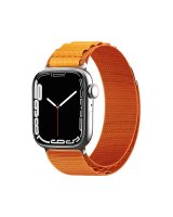  Hurtel Alpine strap with steel buckle for Apple Watch 42/44/45/49 mm - orange 