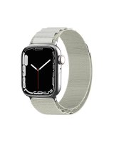  Hurtel Alpine strap with steel buckle for Apple Watch 42/44/45/49 mm - silver 