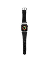  Karl Lagerfeld Karl Lagerfeld Saffiano Monogram strap for Apple Watch 38/40/41mm - black 