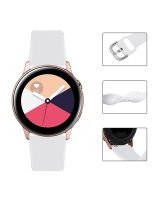  Hurtel Silicone Strap TYS band for Samsung Galaxy Watch 45 / 46 / 47 mm - red 