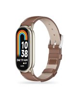  Tech-Protect Tech-Protect Leatherfit strap for Xiaomi Smart Band 8 / 8 NFC - brown 