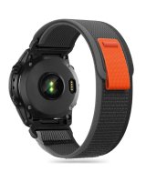  Tech-Protect Tech-Protect Nylon Strap for Garmin Fenix ​​3 / 5X / 3HR / 5X Plus / 6X / 6X Pro / 7X - Black & Orange 