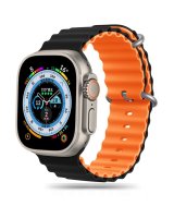  Tech-Protect Tech-Protect IconBand Pro Strap for Apple Watch 4 / 5 / 6 / 7 / 8 / 9 / SE / Ultra 1 / 2 (42/44/45/49 mm) - Orange/Black 