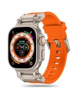  Tech-Protect Tech-Protect Delta Pro Strap for Apple Watch 4 / 5 / 6 / 7 / 8 / 9 / SE / Ultra 1 / 2 (42/44/45/49 mm) - Titanium Orange 