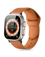  Tech-Protect Tech-Protect Naturalfit Strap for Apple Watch 4 / 5 / 6 / 7 / 8 / 9 / SE / Ultra 1 / 2 (42 / 44 / 45 / 49 mm) - Brown 