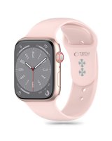  Tech-Protect Tech-Protect Silicone Strap for Apple Watch 4 / 5 / 6 / 7 / 8 / 9 / SE (38 / 40 / 41 mm) - Pink 