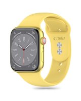  Tech-Protect Tech-Protect Silicone Strap for Apple Watch 4 / 5 / 6 / 7 / 8 / 9 / SE (38 / 40 / 41 mm) - Yellow 