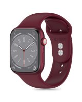  Tech-Protect Tech-Protect Silicone Strap for Apple Watch 4 / 5 / 6 / 7 / 8 / 9 / SE / Ultra 1 / 2 (42 / 44 / 45 / 49 mm) - Burgundy 