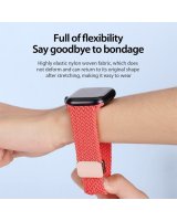  Dux Ducis DUX DUCIS strap MIXTURE PRO stretchable braided for Apple Watch 38 / 40 / 41 mm guava 