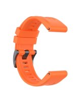  OEM Silicone strap for GARMIN FENIX 3 / 3HR / 5X / 6X / 6X Pro / 7X / 7X Pro orange (8) 