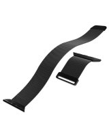  Puro Puro Milanese Stainless Steel Apple Watch Band 38/40/41mm - Black 