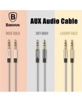  Baseus Universal Fluency Series AUX Audio Cable 1.2M WEBASEAUX-LA0R Rose Gold 