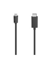  Hama Video Cable, USB-C Plug - DisplayPort Plug, Ultra-HD 4K, 1.50 m 