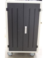  Digitus SALE OUT. Charging trolley, 30 charge bases, 15.6«, black 1100 x 700 x 650 mm, incl. USB, PDU, fan | Black | Charging Trolley 30 Notebooks / Tablets up to 15.6» | Pressure lock system with swiveling lever handle on the front and back door, lockab