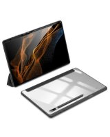  Dux Ducis Toby Armored Flip Smart Case Galaxy Tab S8 Ultra with Stylus Holder Black 
