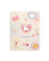  iLike Galaxy Tab A8 10.5 (2021) Tablet Case Design SM-X200/SM-X205 Unicorn White 