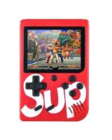  GameBox R2 8bit Portable Retro Game console with 400 games 3'' LCD with 1x Controler TV RCA cable Red 