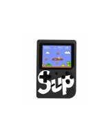  HQ R1 8bit Portable Retro Game console with 400 games 3'' LCD with TV RCA cable Black 