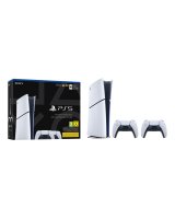  Sony Sony Playstation 5 Slim Digital 825GB + 2 Controller White 