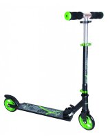  muuwmi Muuwmi Aluminium Scooter skrejritenis 125 mm melns/zaļš AU 346 
