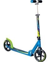  iLike Akcija! Muuwmi Aluminium Scooter skrejritenis 205 mm zaļš-zils - melns AU 522 